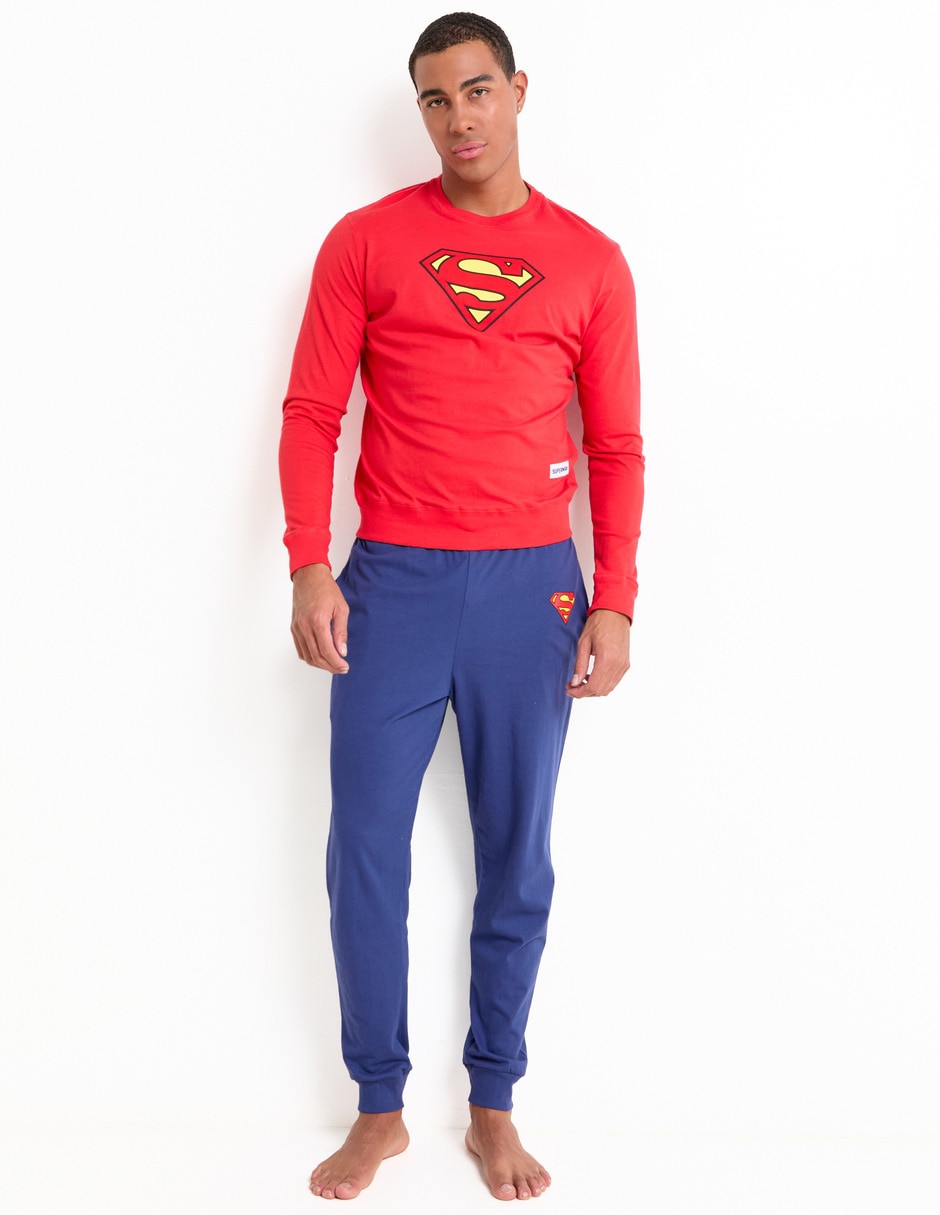 Conjunto pijama Warner Superman para hombre Liverpool