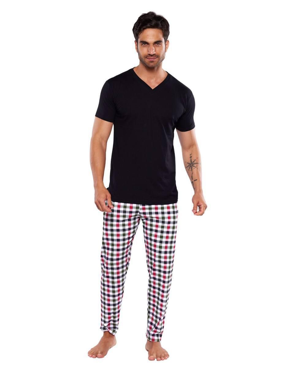 Cconjunto pijama manga corta para hombre 2