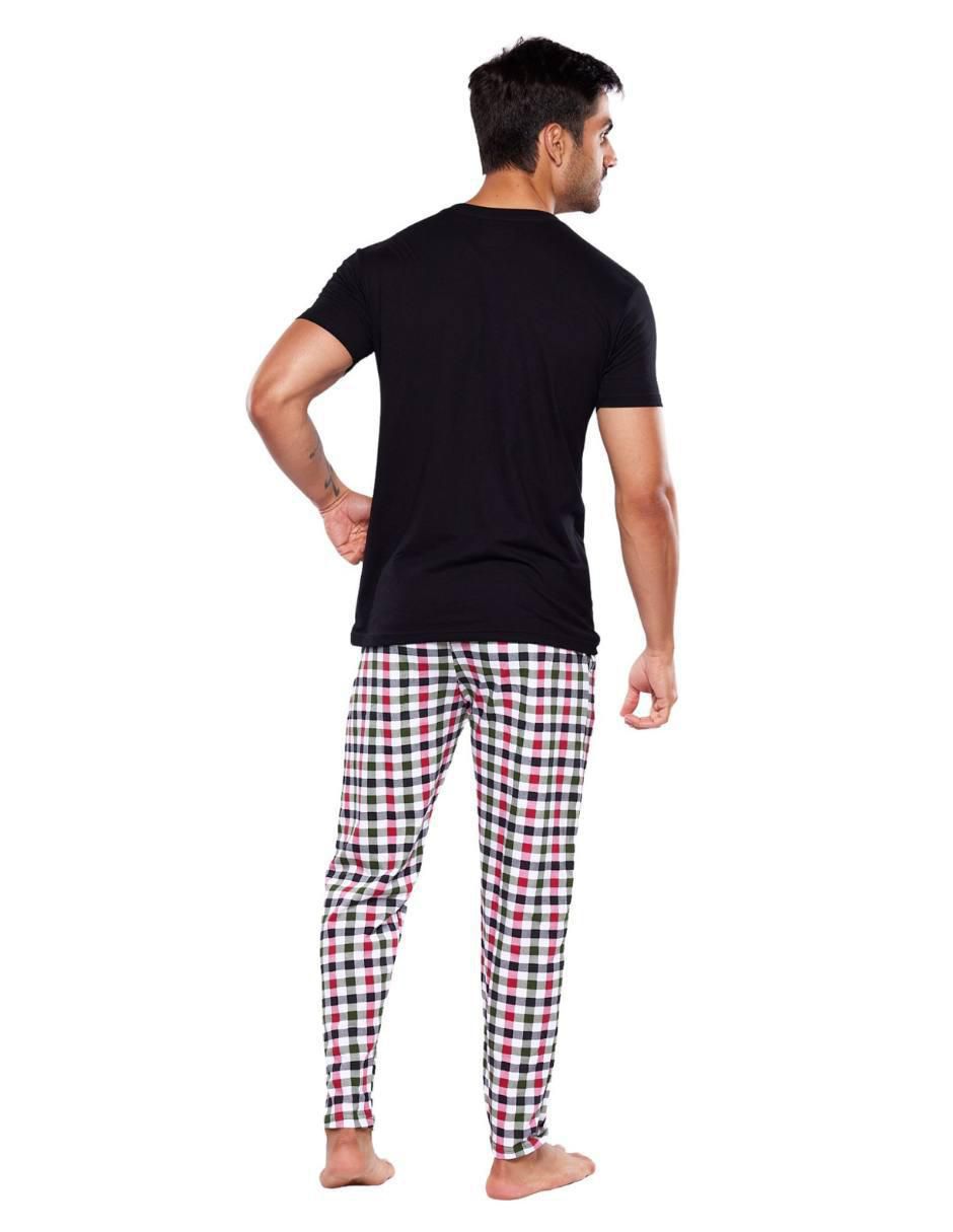 Cconjunto pijama manga corta para hombre 4