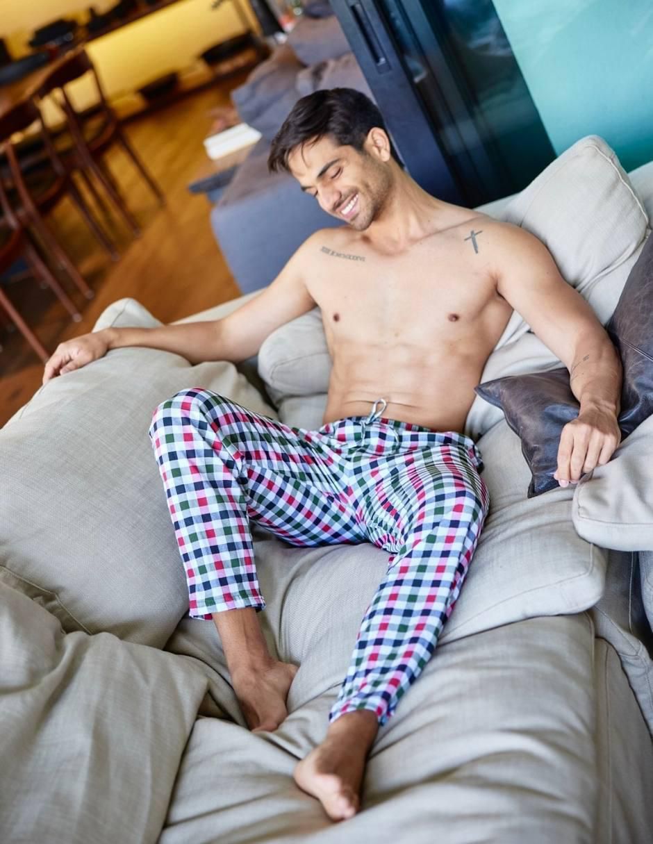 Cconjunto pijama manga corta para hombre 7