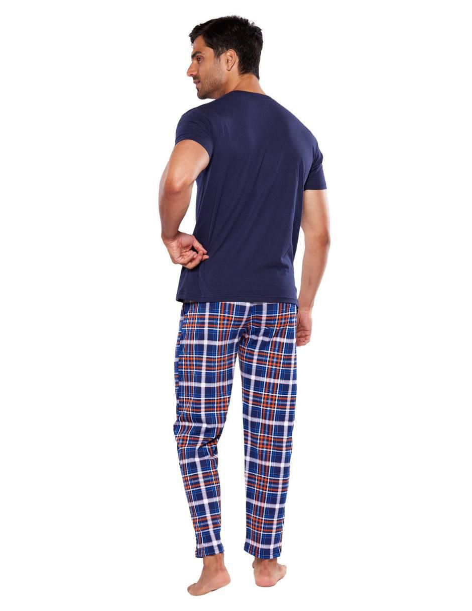 "conjunto pijama" alfani pantalón con bolsas y playera manga corta "para hombre"