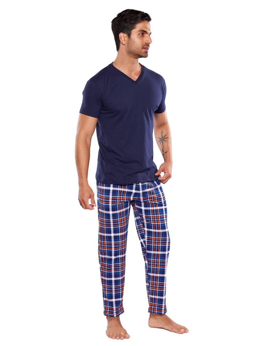 "conjunto pijama" alfani pantalón con bolsas y playera manga corta "para hombre"