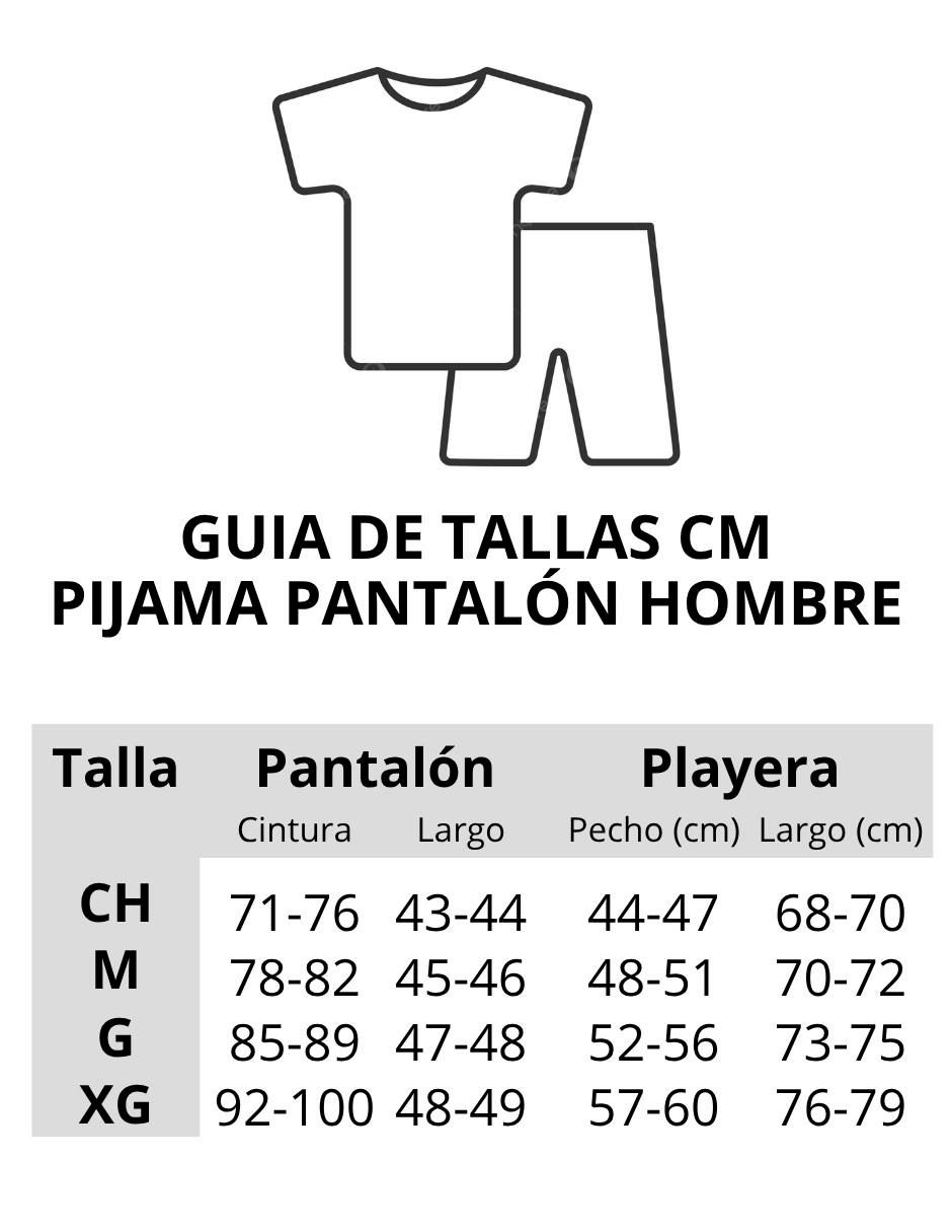 "conjunto pijama" alfani playera manga larga y pantalón con bolsa "para hombre"