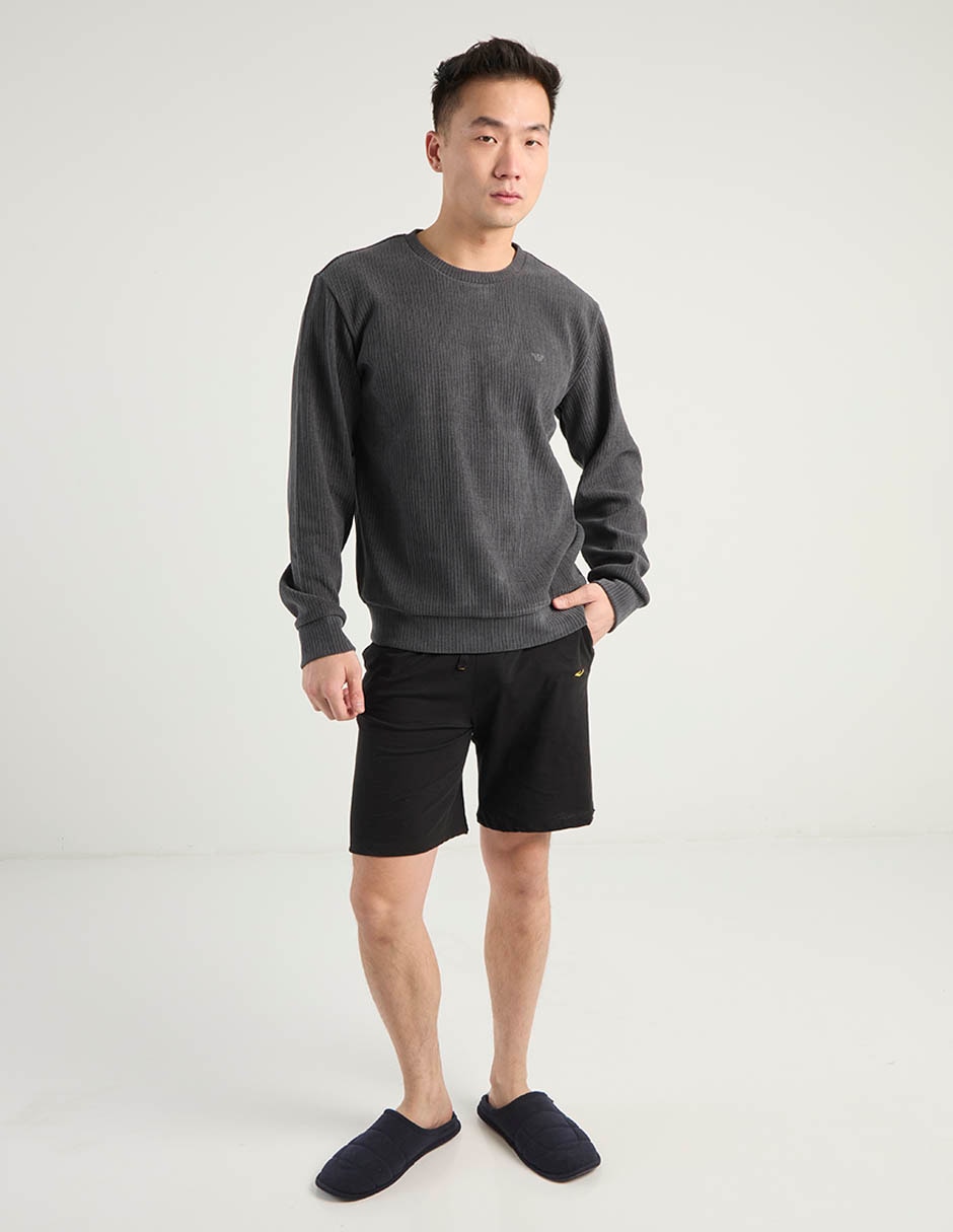 Playera pijama para hombre de algodón 3