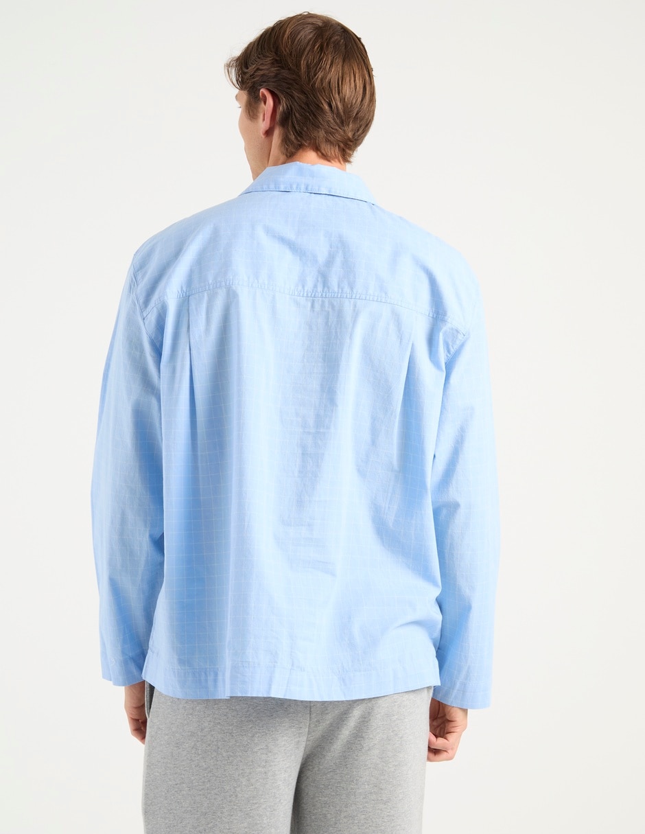 Playera pijama para hombre de algodón 2