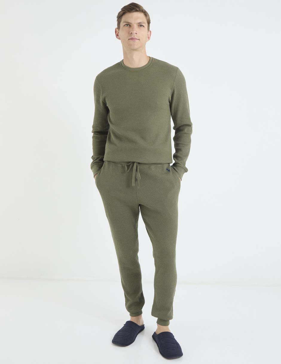 Pantalón pijama de algodón para hombre 3