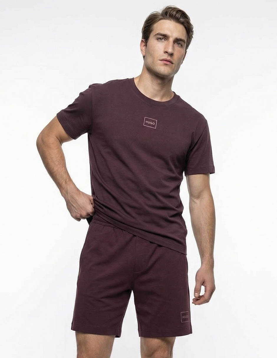 Pijama short de algodón para hombre Pijama short de algodón para hombre