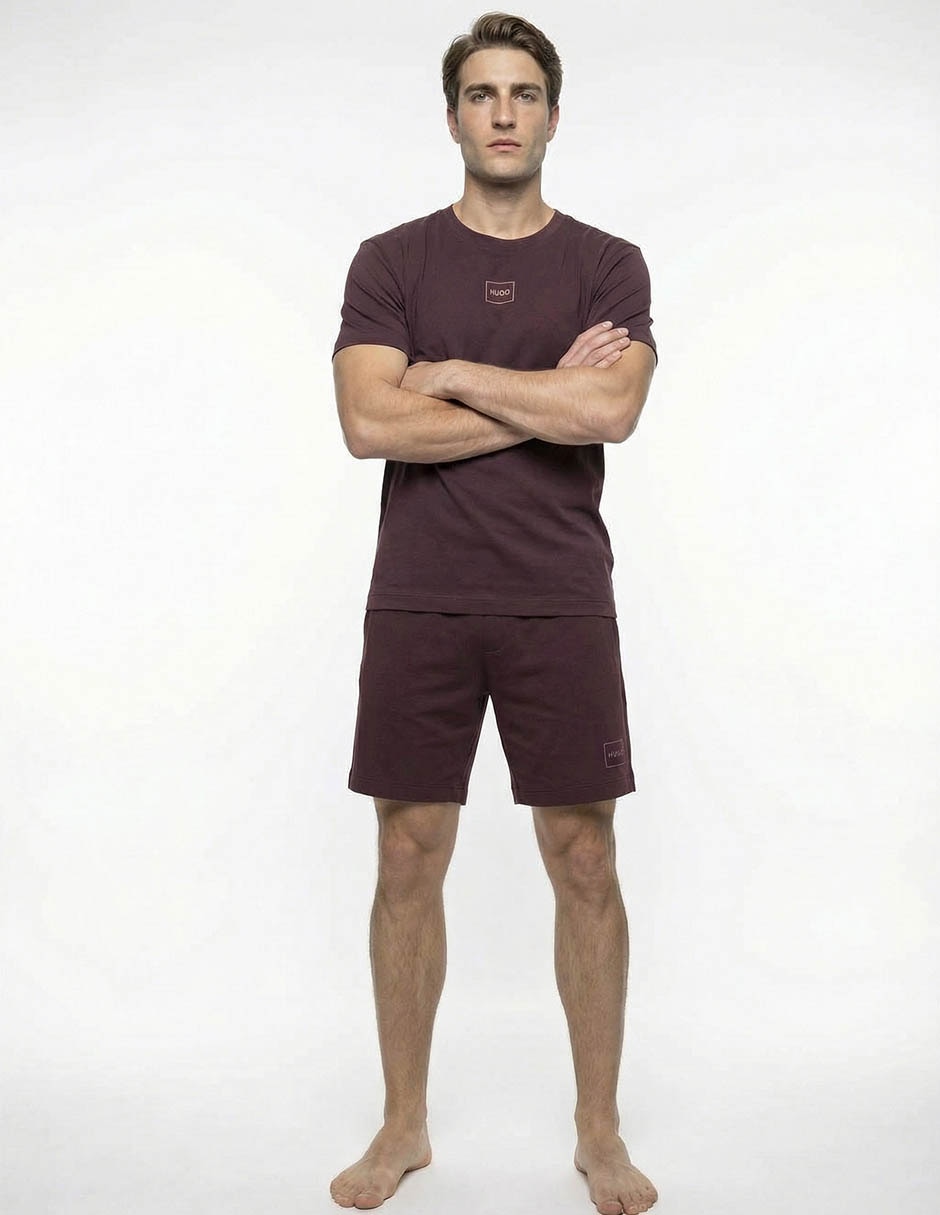 Pijama short de algodón para hombre 3
