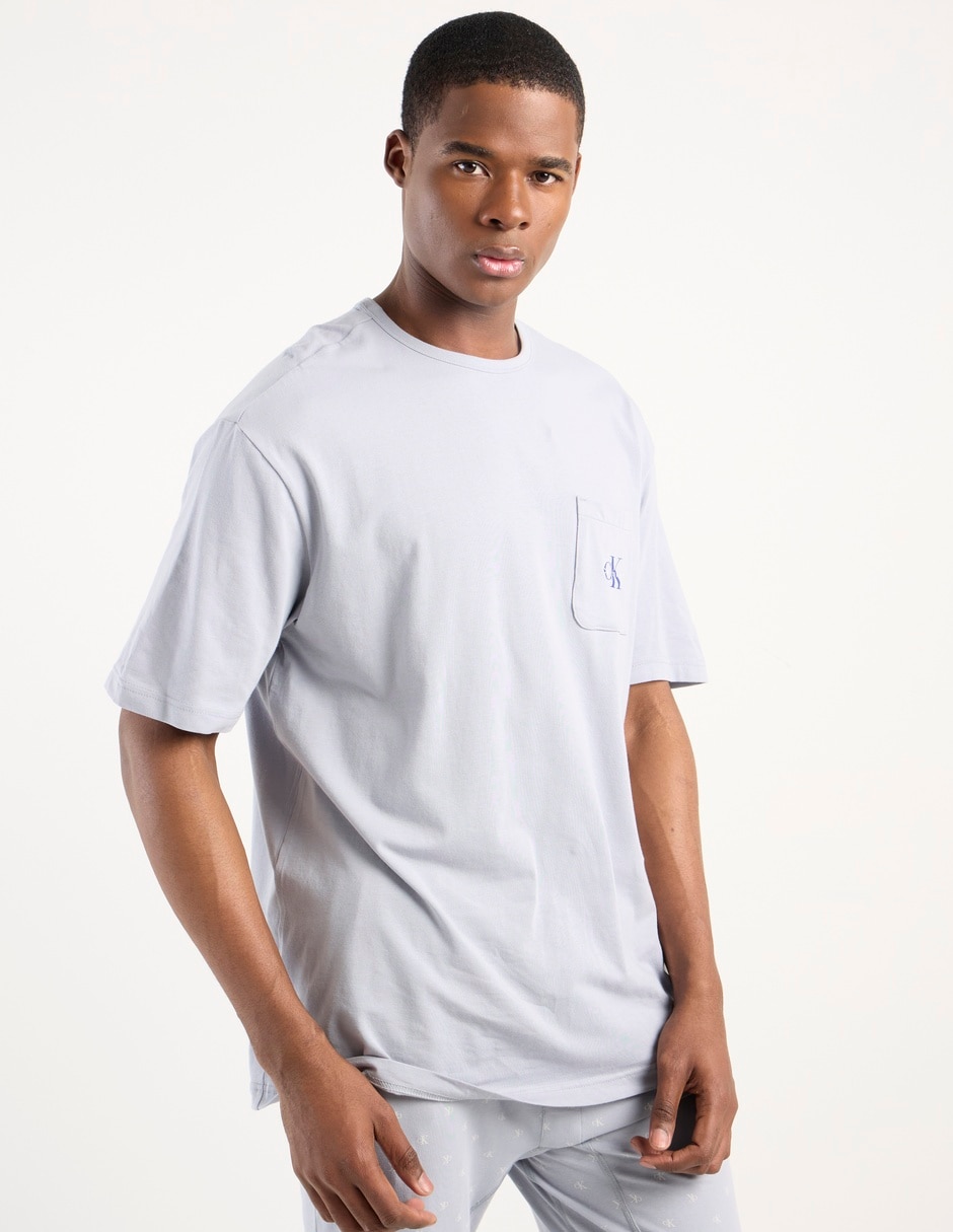 Playera pijama para hombre de algodón 2