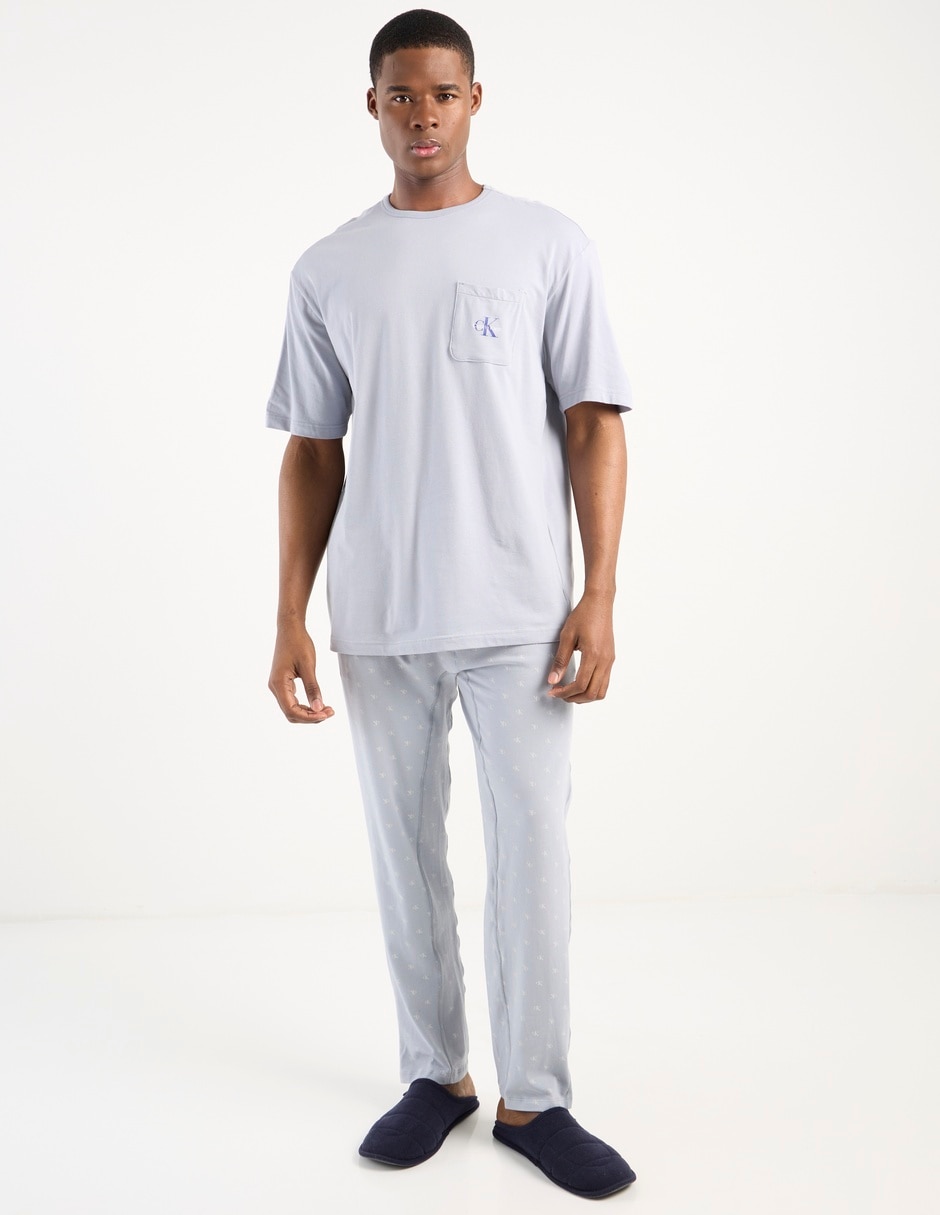 Playera pijama para hombre de algodón 3