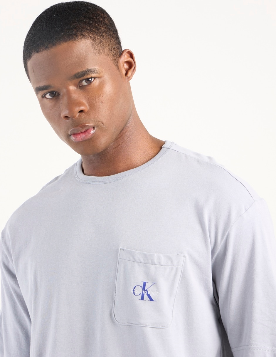 Playera pijama para hombre de algodón 4