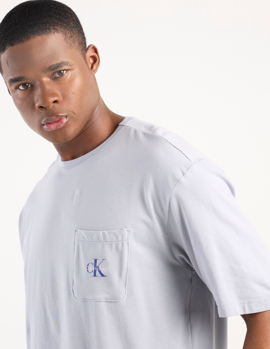 Playera pijama para hombre de algodón 5